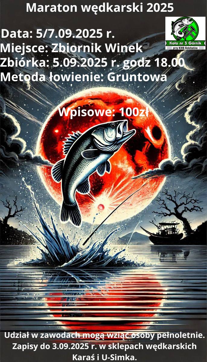 Zaproszenie na Maraton Wędkarski