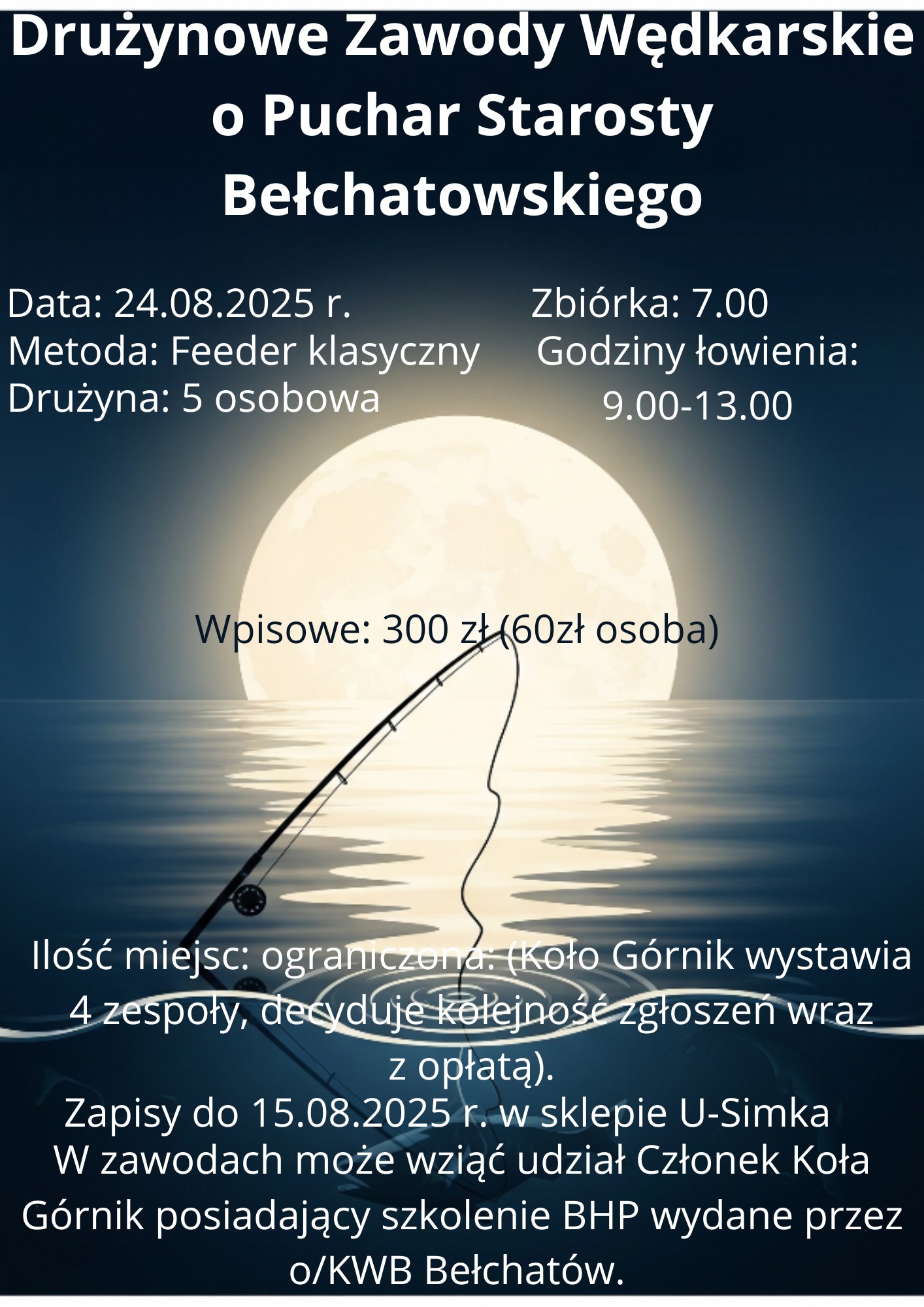 Zaproszenie na Puchar Starosty Bełchatowskiego