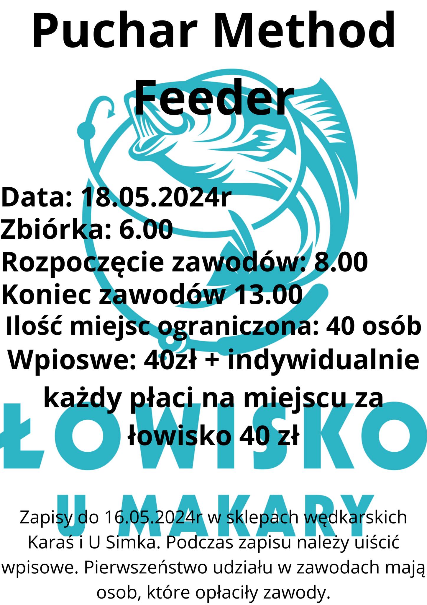 Zawody Method Feeder 2024