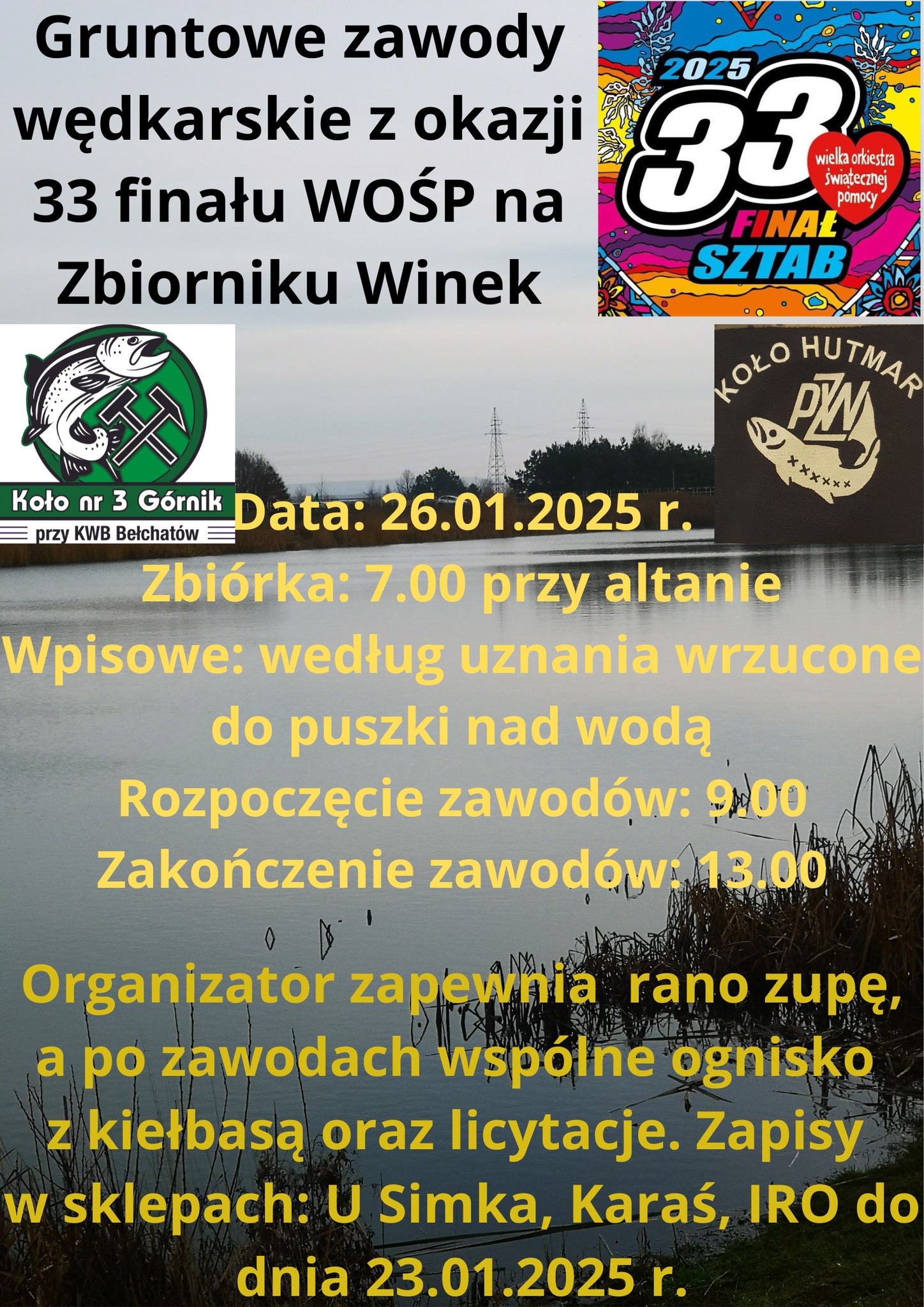 Finał WOŚP 2025 – zaproszenie na zawody